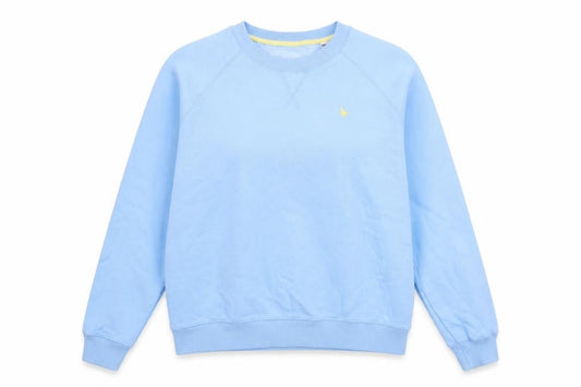Womens UK 6 Regular Jack Wills Blue Pullover Sweatshirt