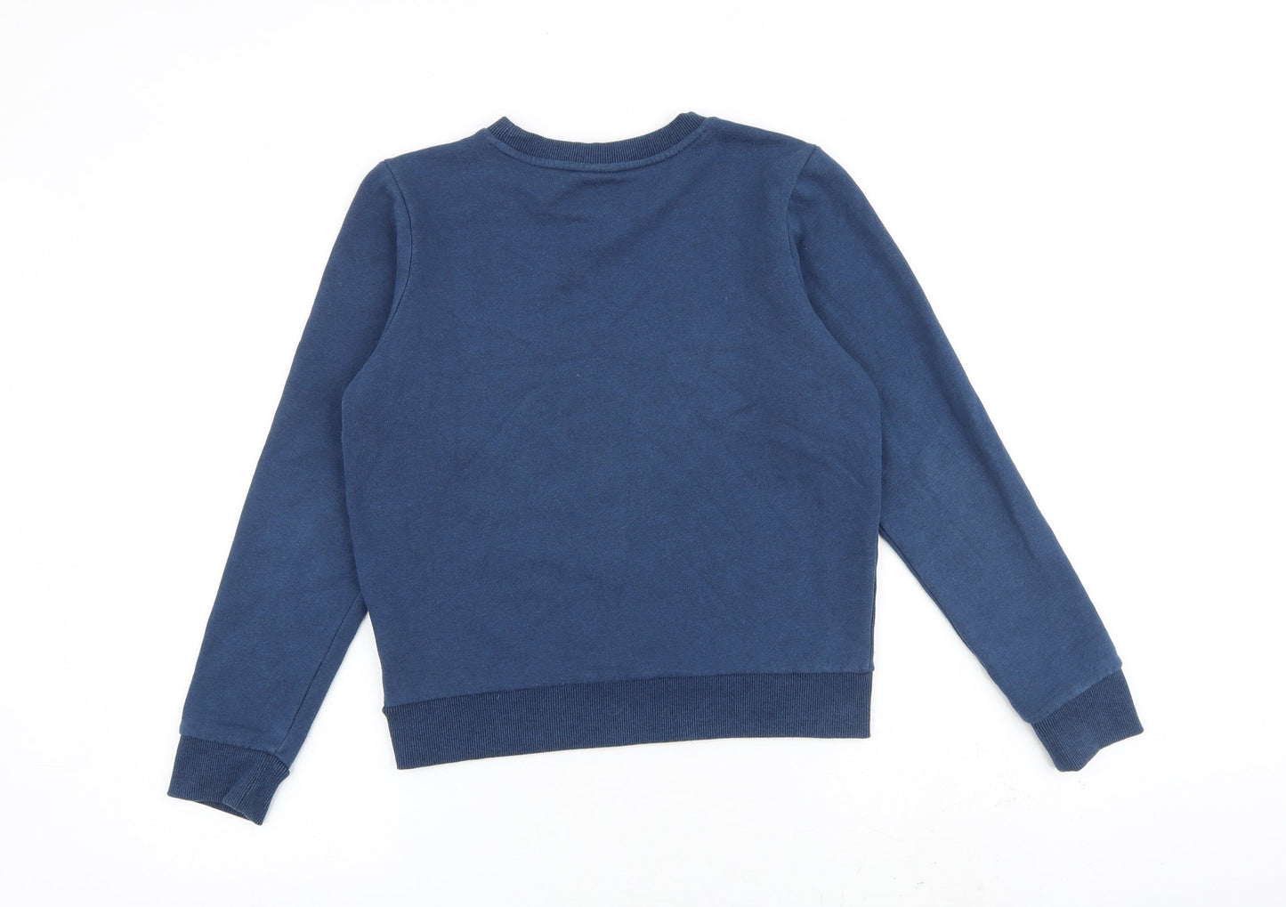 ellesse Boys Blue Cotton Pullover Sweatshirt Size L Pullover