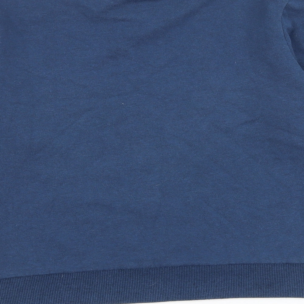 ellesse Boys Blue Cotton Pullover Sweatshirt Size L Pullover