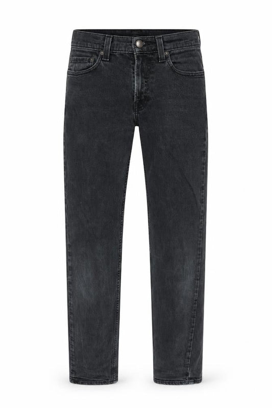 Hollister Mens Grey Cotton Straight Jeans Size 29 in L32 in Slim Zip