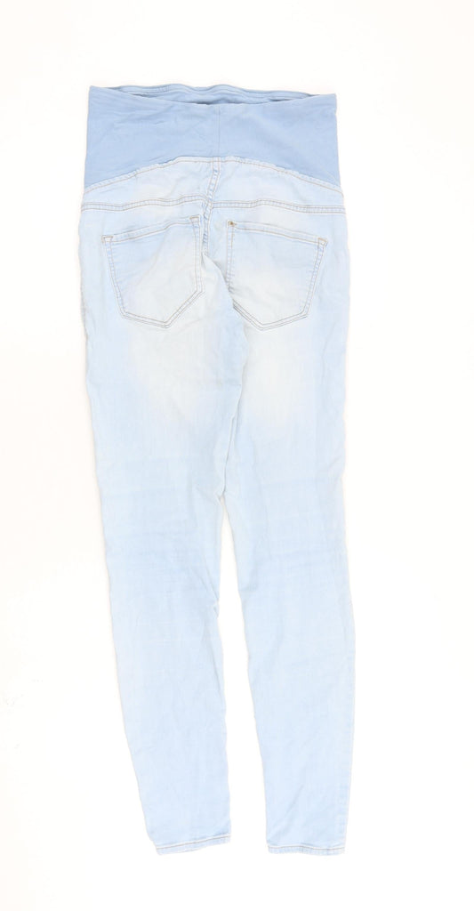 H&M Womens Blue Cotton Jegging Jeans Size 10 L29 in Regular