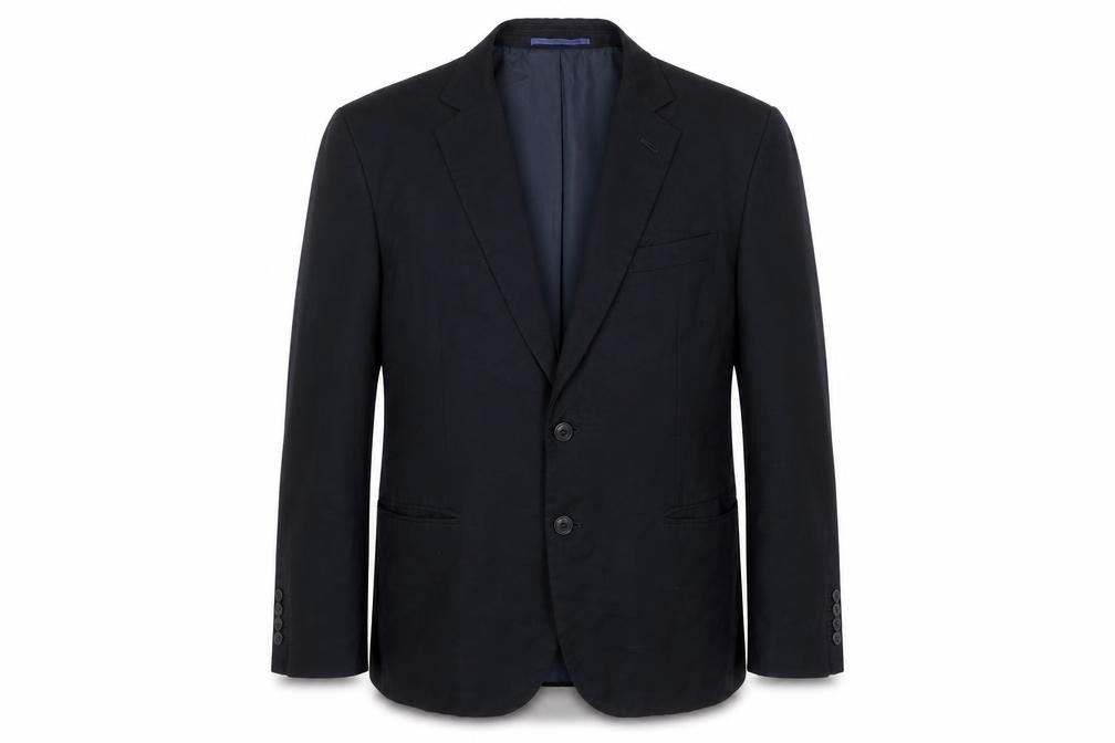 Marks and Spencer Mens Blue Polyester Jacket Suit Jacket Size 42 Regular