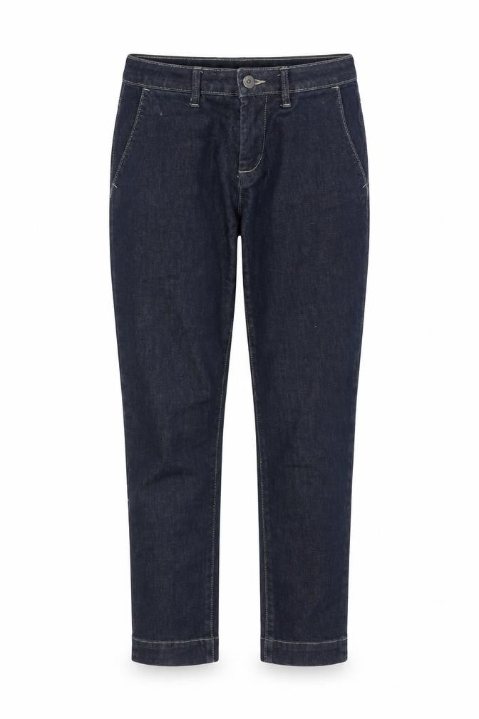 United Colors of Benetton Womens Blue Cotton Straight Jeans Size 6 L25.5 in Regular Zip