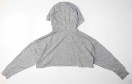 IVY PARK Womens Grey Polyester Pullover Hoodie Size S Pullover