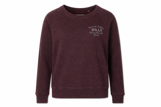 Womens UK 8 Regular Jack Wills Brown Pullover Sweatshirt