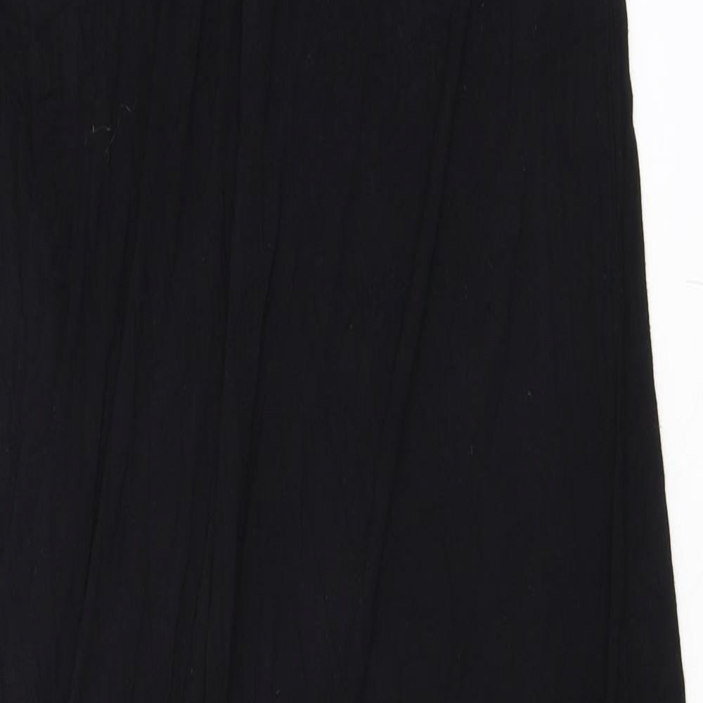 NEXT Womens Black Viscose A-Line Size 18 Sweetheart Pullover