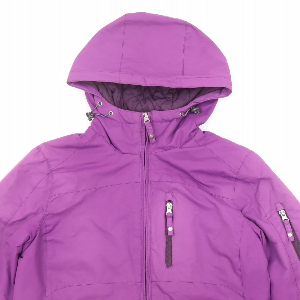 Radiance Womens Purple Jacket Size S Zip