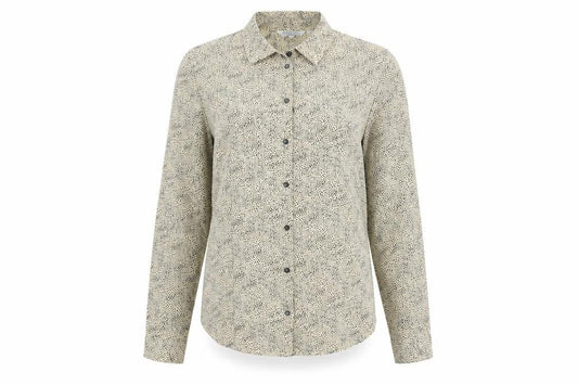 Womens UK Size S Brave Soul Beige Polyester Button-Up