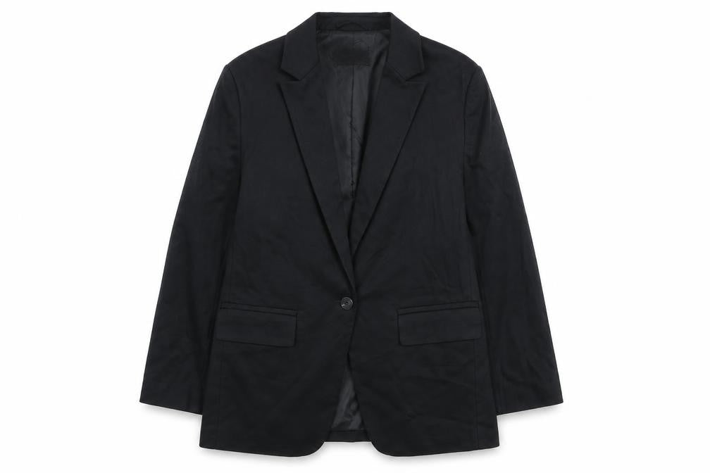 Marks and Spencer Womens Black Lyocell Jacket Suit Jacket Size 8