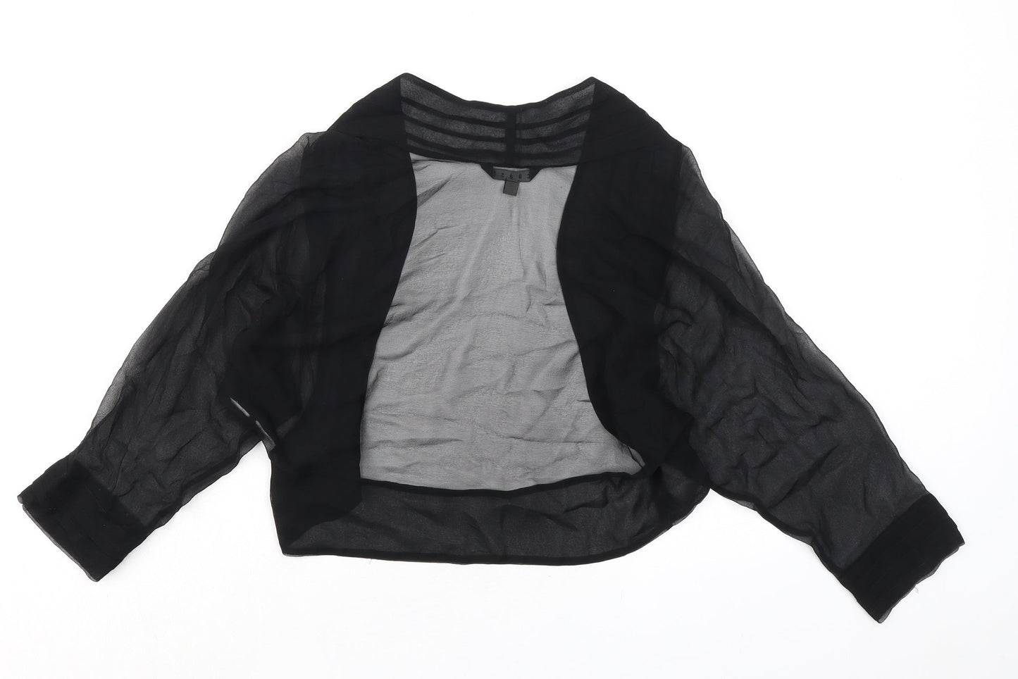 Coast Womens Black Polyester Kimono Blouse Size S Sweetheart