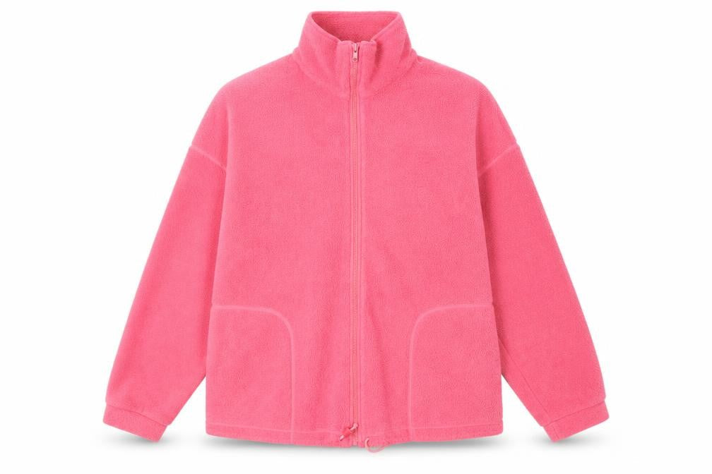 Best Basics Womens Pink Jacket Size 14 Zip
