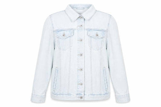 NEXT Womens Blue Jacket Size 10 Button - Pockets