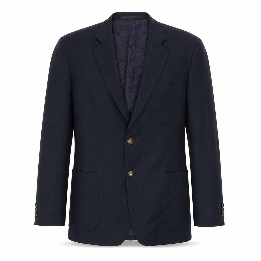 Marks and Spencer Mens Black Wool Jacket Suit Jacket Size 42 Regular