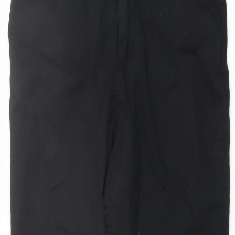 Marks and Spencer Womens Black Cotton Skinny Jeans Size 8 L21 in Regular Button