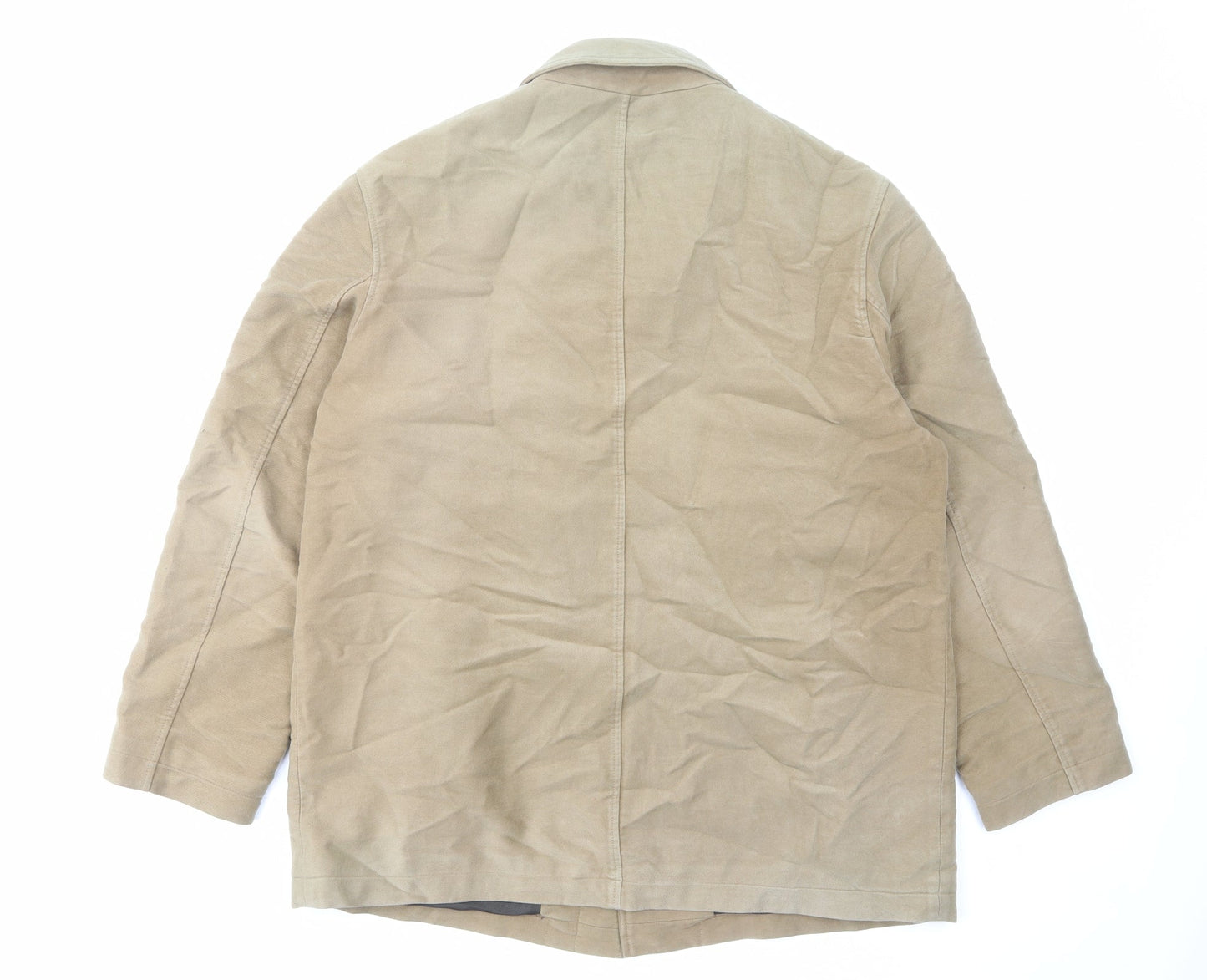 NEXT Mens Brown Jacket Size L Button