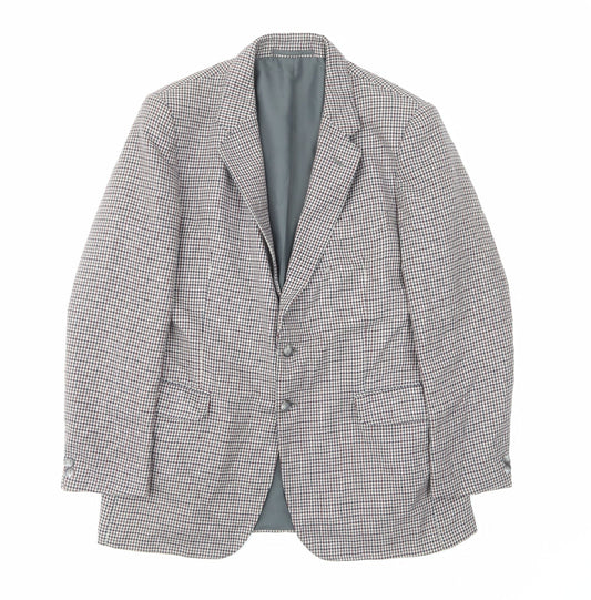 St Michael Mens Multicoloured Plaid Wool Jacket Suit Jacket Size 42 Regular - Inside pockets
