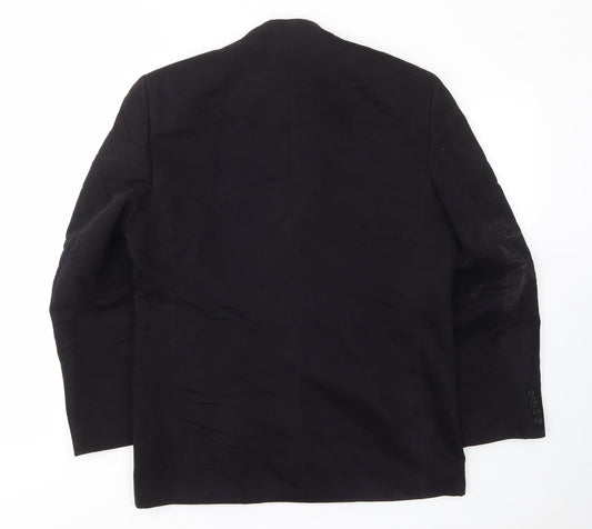 KIIT Womens Black Jacket Size 10 Button - Pockets