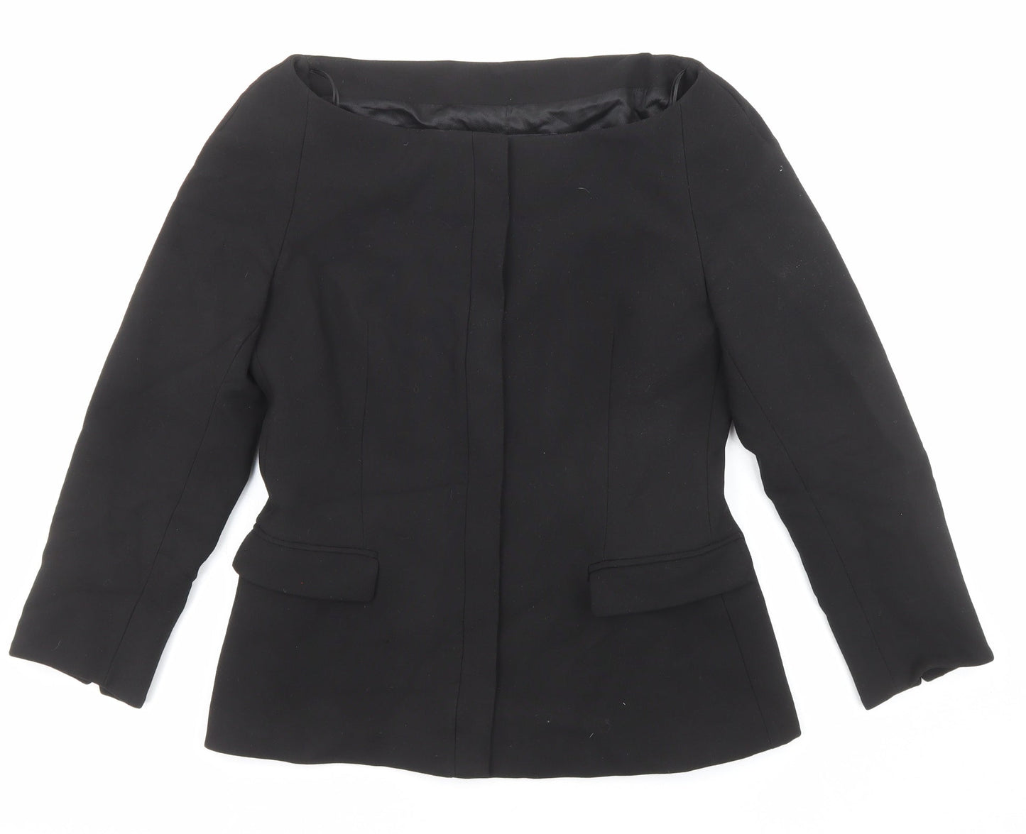 Zara Womens Black Jacket Size L Zip