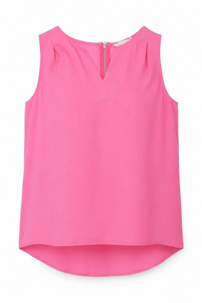 Red Herring Womens Purple Polyester Basic Tank Size 12 Round Neck