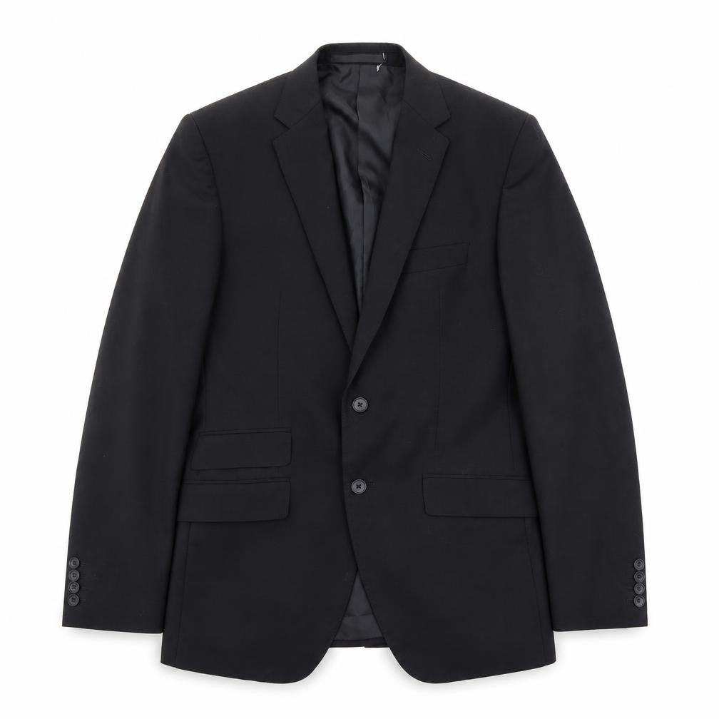 Autograph Mens Black Polyester Jacket Suit Jacket Size 40 Regular