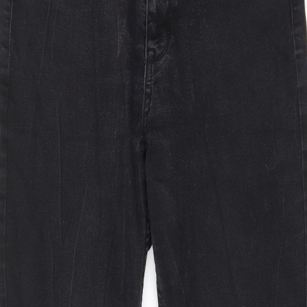 H&M Womens Black Cotton Skinny Jeans Size 29 in L27 in Regular Zip - Pockets