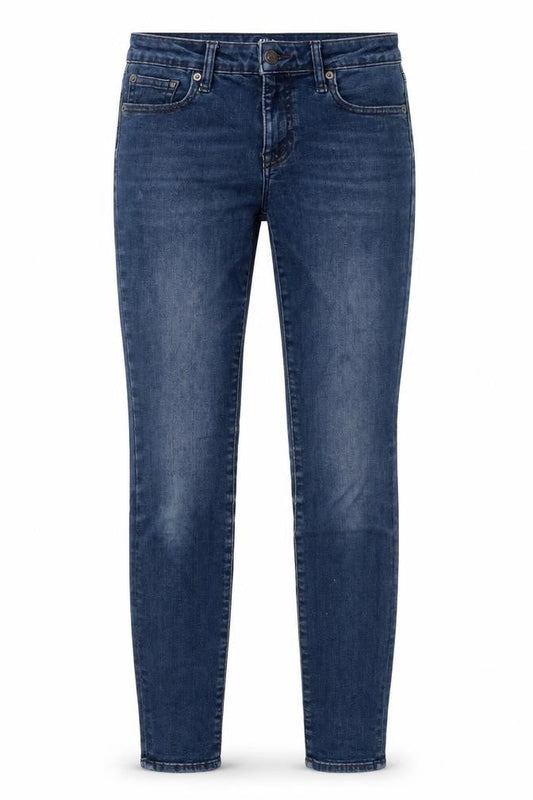 Gap Womens Blue Cotton Skinny Jeans Size 4 L29 in Regular Zip - Pockets