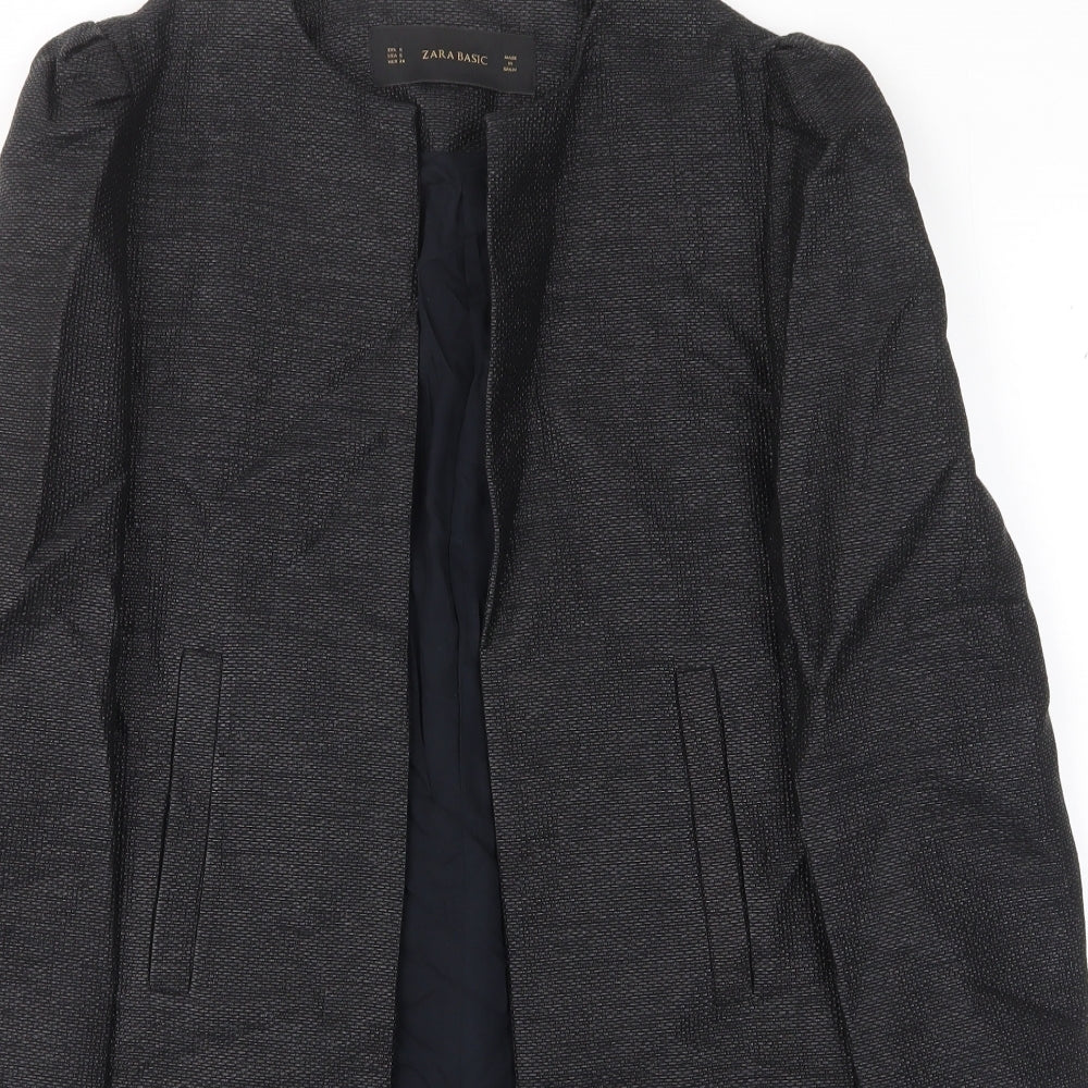 Zara Womens Black Jacket Size S - Open