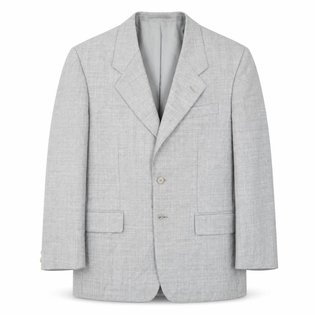 Skopes Mens Grey Polyester Jacket Suit Jacket Size 40 Regular - Inside pockets