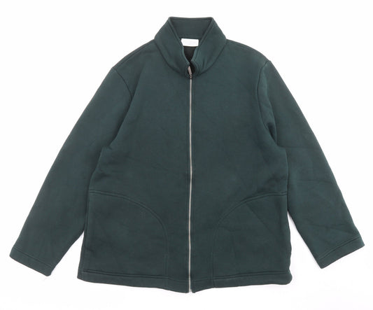 Cotswold Womens Green Jacket Size XL Zip - Collared
