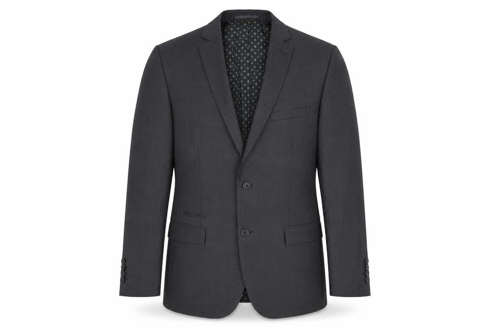 NEXT Mens Grey Polyester Jacket Suit Jacket Size 42 Regular