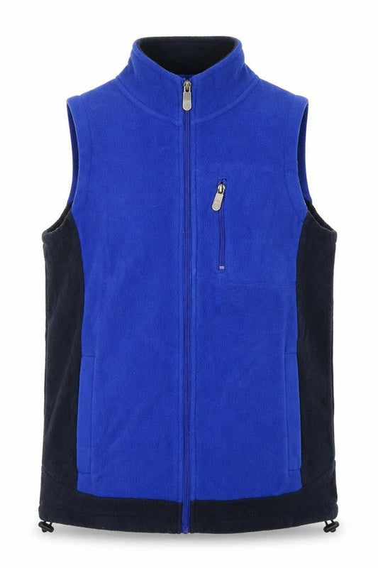 Cotton Traders Mens Blue Gilet Waistcoat Size XS Zip