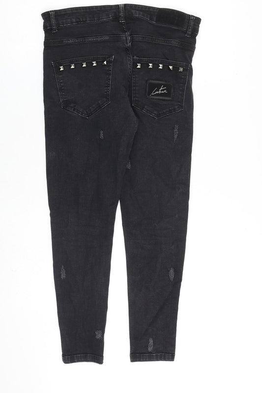 The Coutur Club Mens Black Cotton Skinny Jeans Size 30 in L26 in Regular Zip