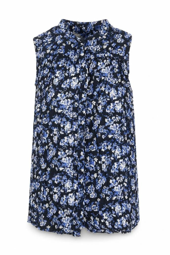 Womens UK Size 8 Jack Wills Blue Viscose Blouse