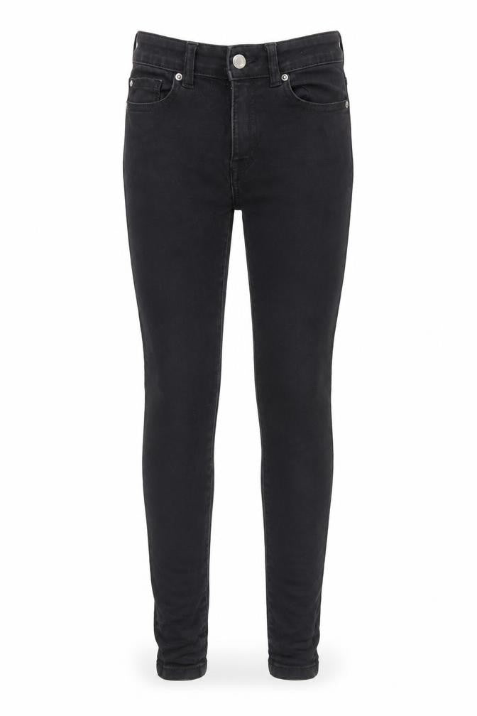 Denim & Co. Womens Black Cotton Skinny Jeans Size 6 L25 in Regular Zip