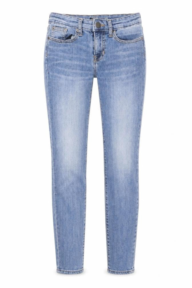 Gap Womens Blue Cotton Skinny Jeans Size 4 L27 in Regular Zip - Legging