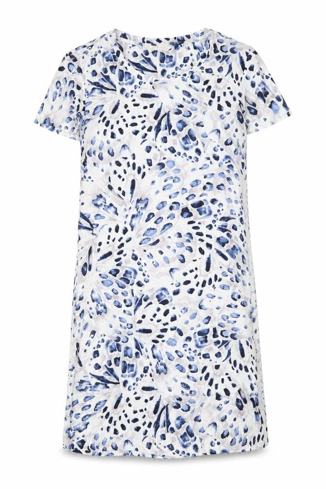 Marks and Spencer Womens Multicoloured Geometric Cotton Top Dress Size XS