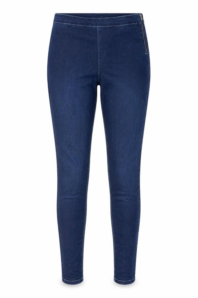 Dorothy Perkins Womens Blue Cotton Skinny Jeans Size 10 L30 in Regular Zip