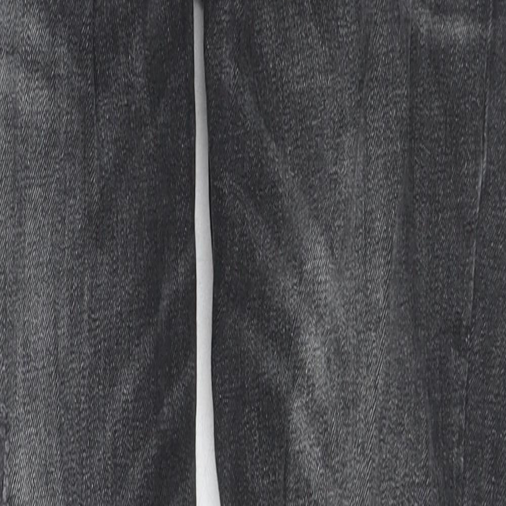 Hollister Womens Black Cotton Skinny Jeans Size 29 in L30 in Regular Zip