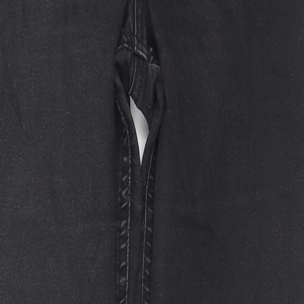 Marks and Spencer Womens Black Cotton Jegging Jeans Size 10 L30 in Regular
