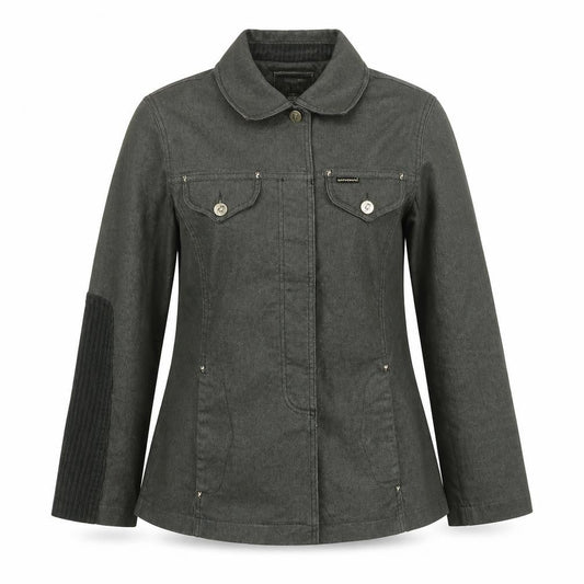 Capopera Womens Green Jacket Size S Button