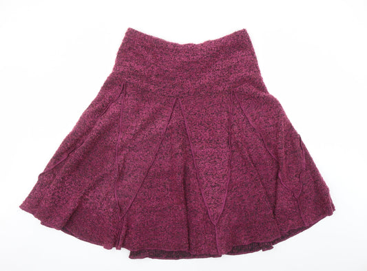 Tivoli Womens Purple Polyester Swing Skirt Size XL - Elasticated waist