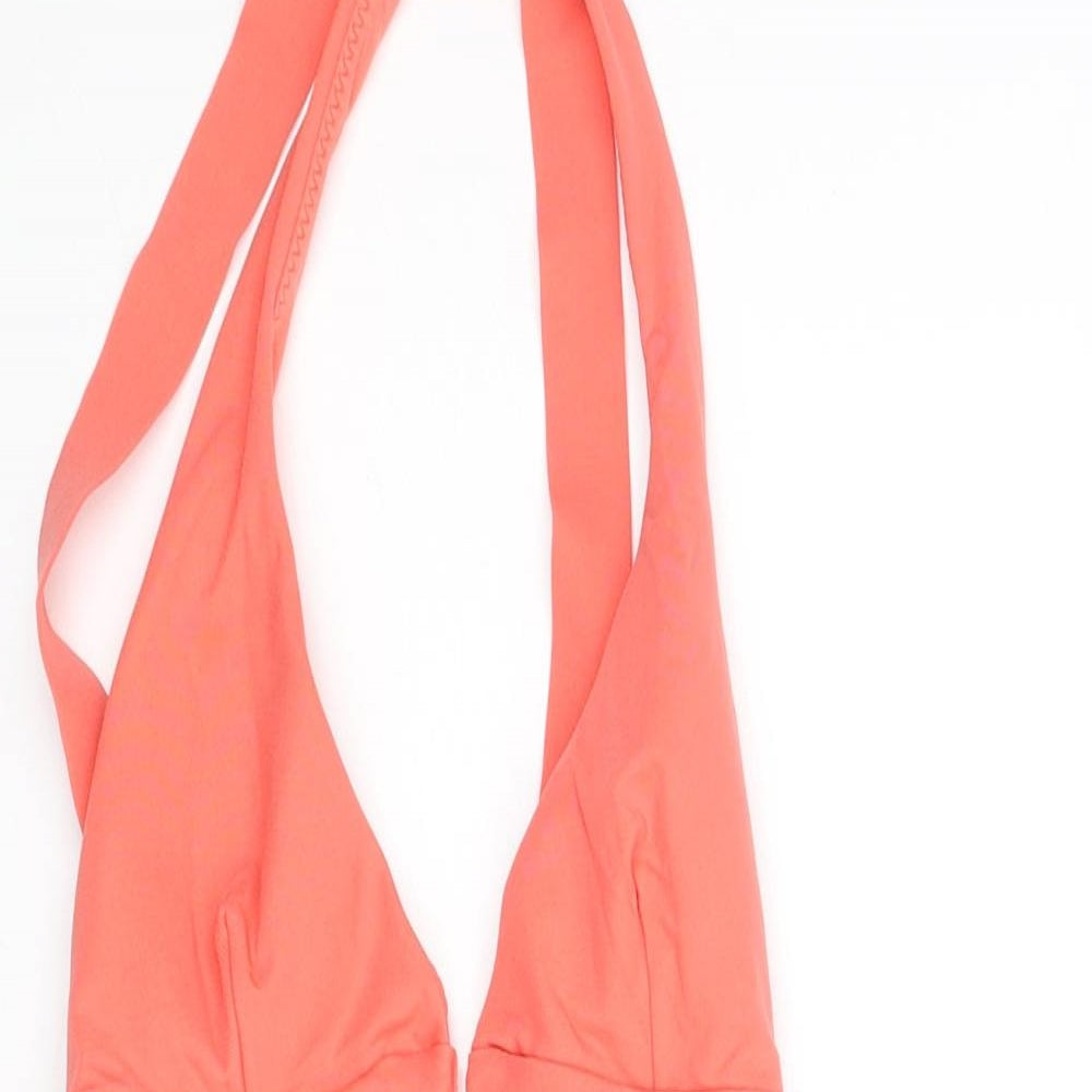 Zara Womens Pink Polyamide One Piece Size XS - Low Back