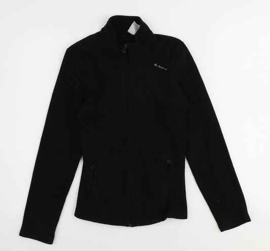 Quechua Womens Black Jacket Size XS Zip
