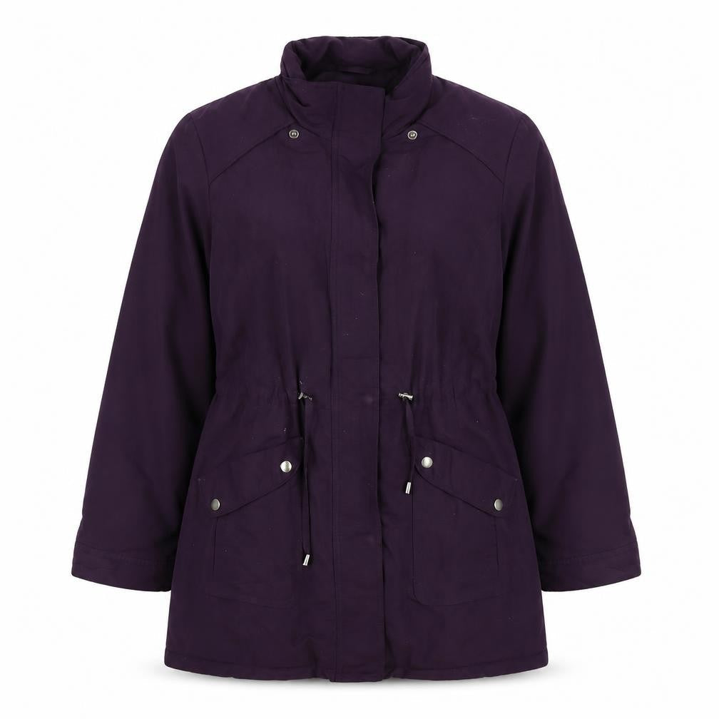 BHS Womens Purple Jacket Size 12 Zip