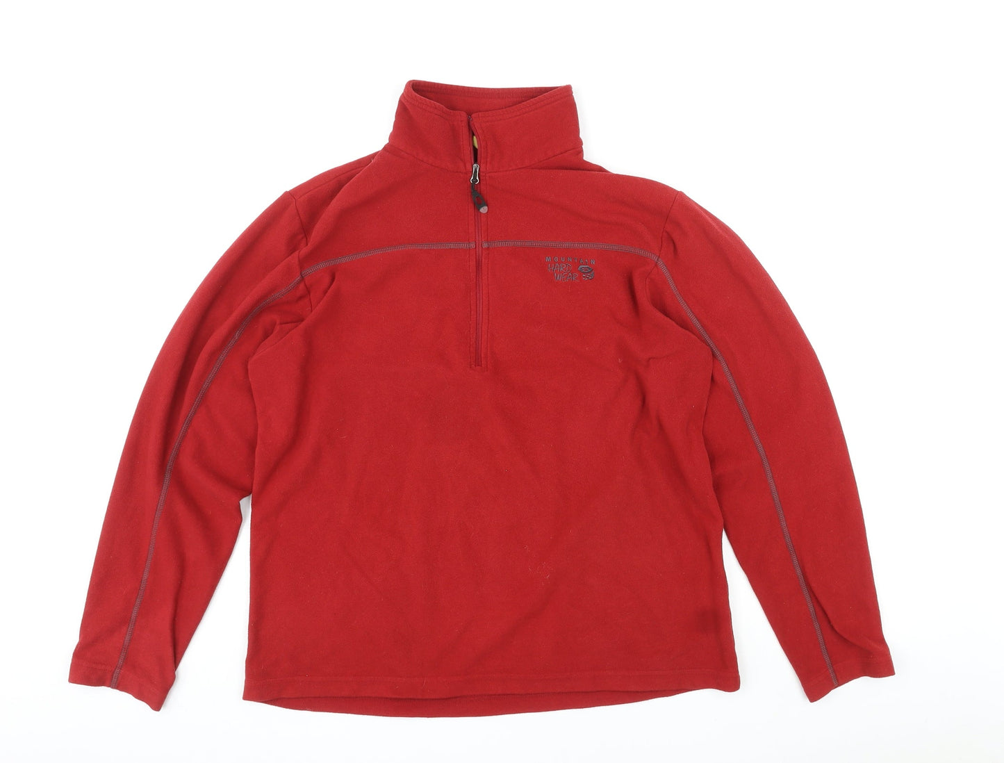 Mountain Hardwear Mens Red Polyester Pullover Sweatshirt Size L