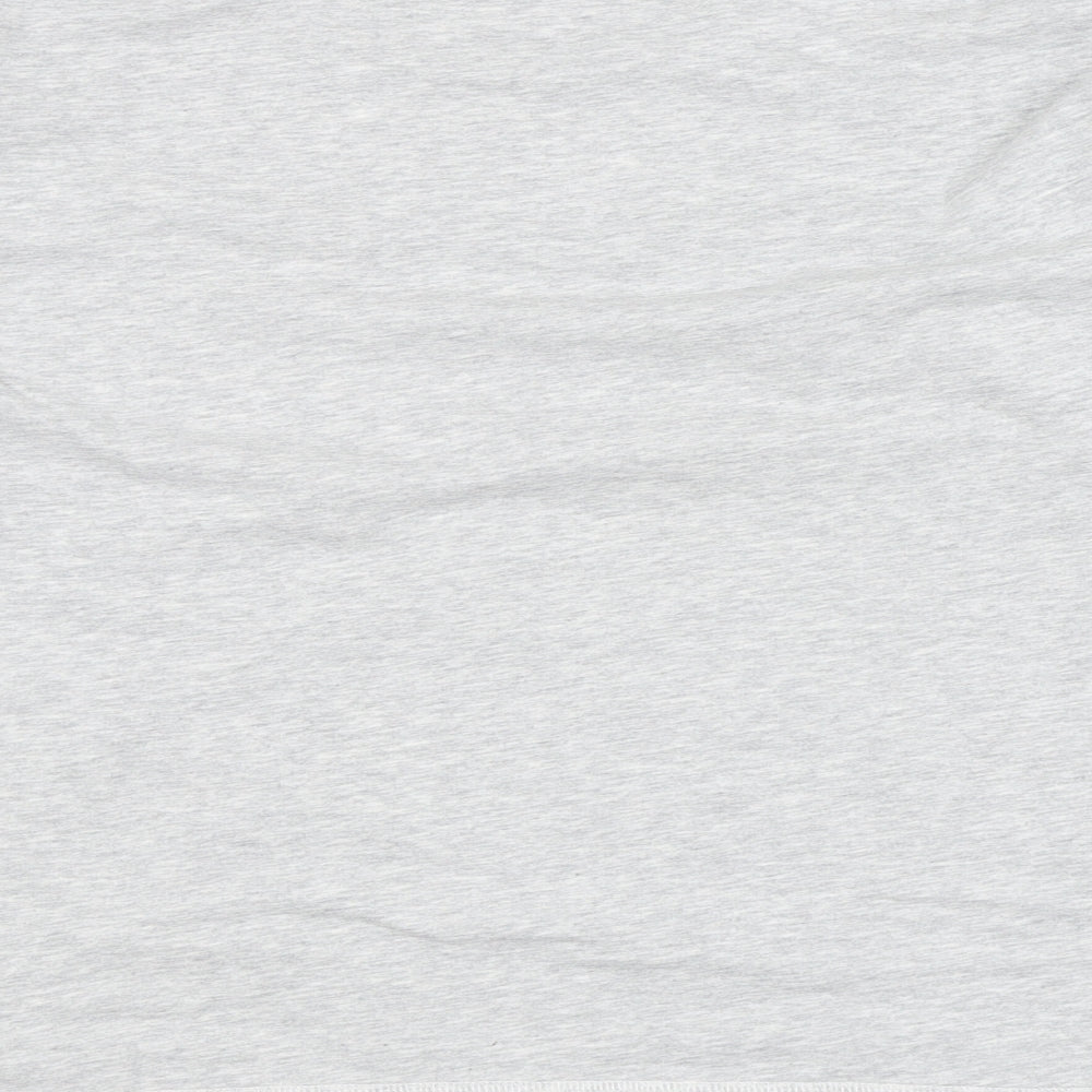 Crew Clothing Womens White Striped Cotton Basic T-Shirt Size 12 Round Neck