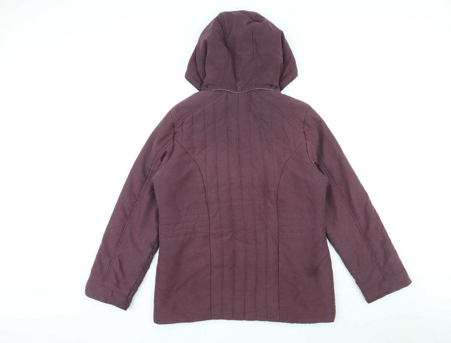 BHS Womens Purple Jacket Size 12 Zip