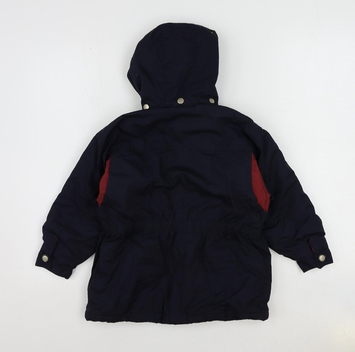 Bright Futures Boys Blue Rain Coat Coat Size 5 Years Zip