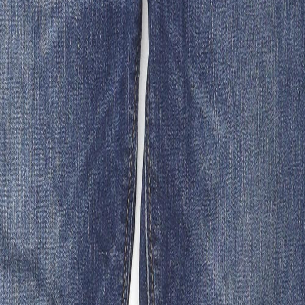 H&M Womens Blue Cotton Jegging Jeans Size 28 in L30 in Regular Zip