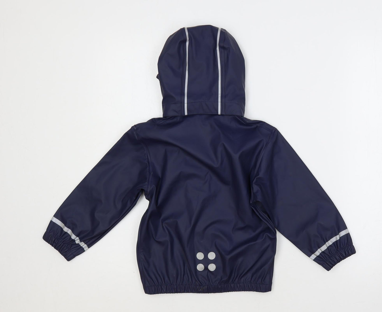 LEGO Boys Blue Rain Coat Coat Size 3 Years Zip - Hooded